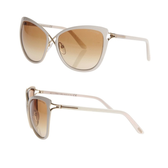 Tom Ford Accessories - New TOM FORD Gradient White Butterfly Sunglasses